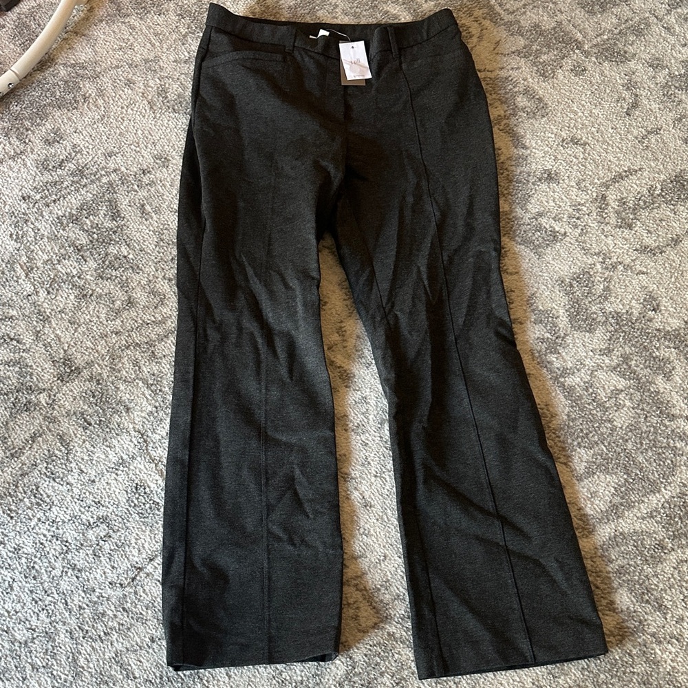 J. Jill Charcoal Gray Trousers